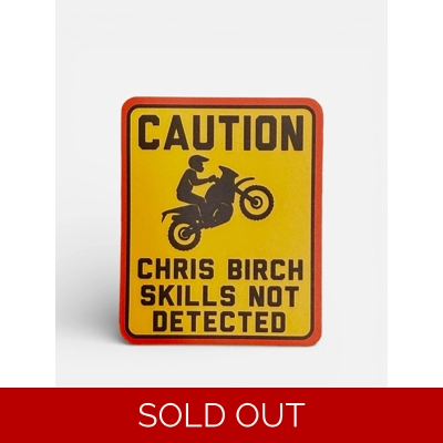 Caution Sticker title=